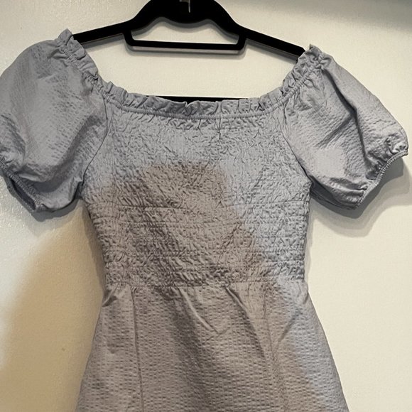 J Crew NWT Light Blue Ruffled Top Size XXS‎ - Picture 9 of 11